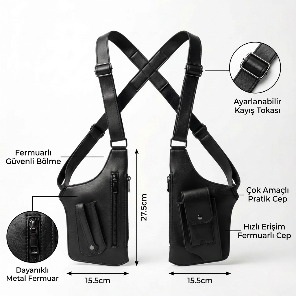 BAGSLİNE Çapraz Askılı Premium Çanta